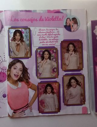 Álbum Violetta Disney Photocards y Sticker
