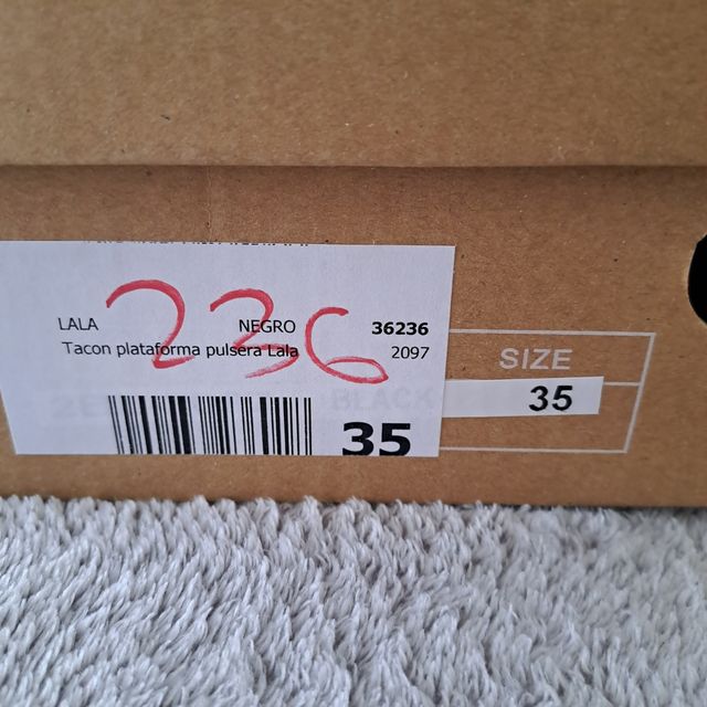 SANDALIAS TACON PLATAFORMA