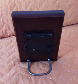 Orologio da scrivania funzionante, con cornice in