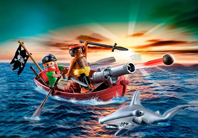 Barco Tiburon Martillo Playmobil PLAYMOBIL Tiburón Martillo Y Bebé