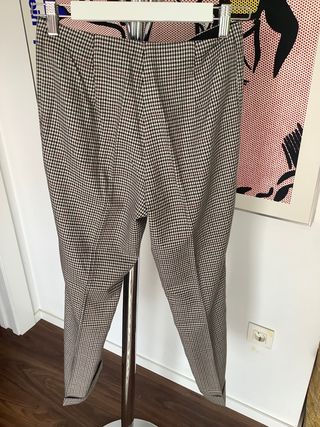 Pantalón pinza pata gallo Purificación García