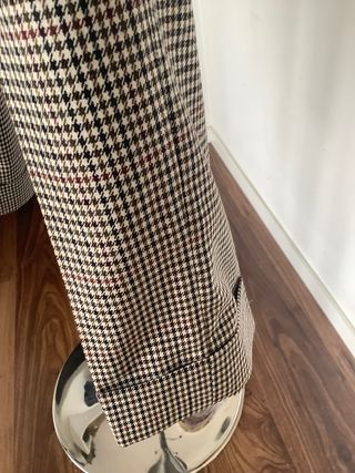 Pantalón pinza pata gallo Purificación García