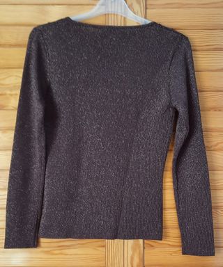 Chaqueta marrón fina de fiesta. A estrenar.