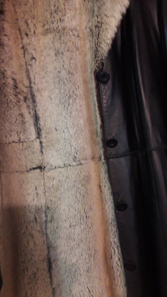 Abrigo de piel de alta calidad