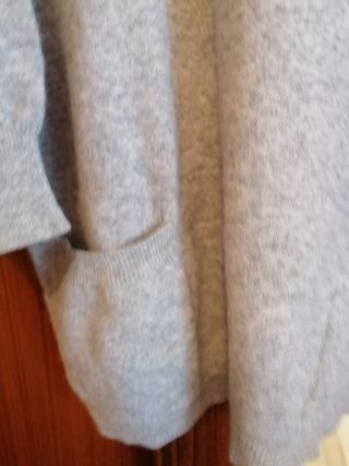 Jersey gris de lana