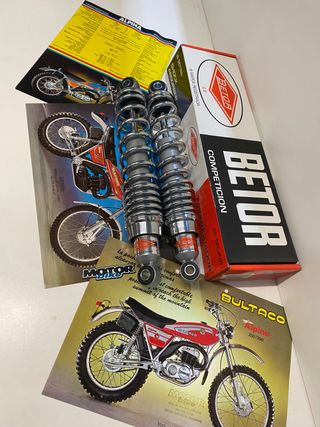 Amortiguadores betor de 340 mm Bultaco Alpina