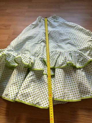 Traje sevillana dos piezas