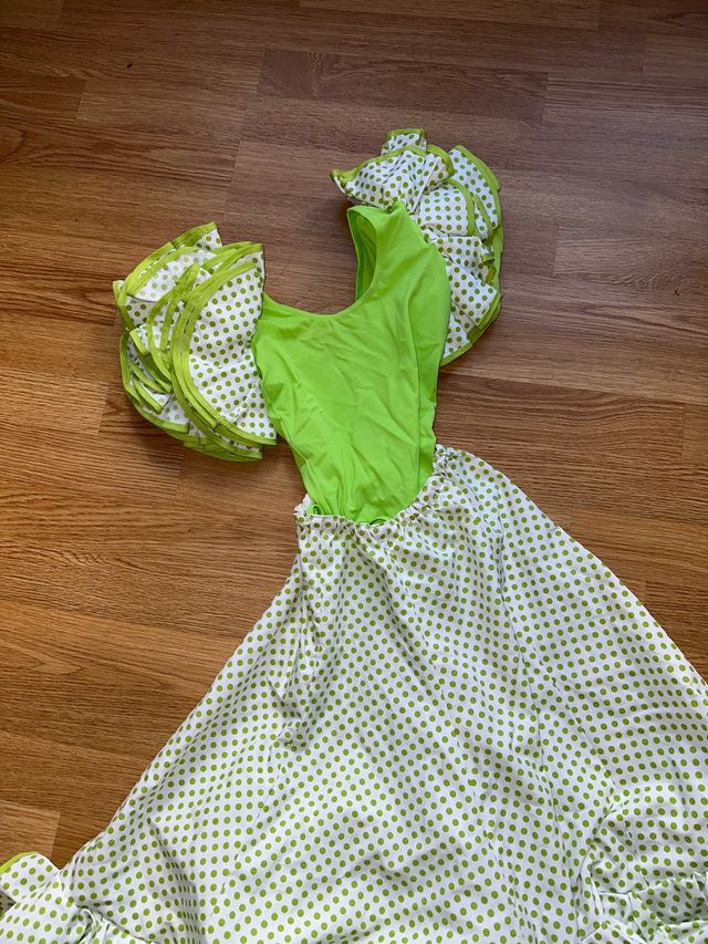 Traje sevillana dos piezas