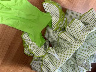 Traje sevillana dos piezas