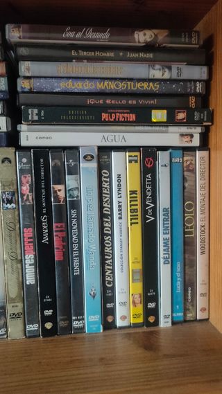Lote de películas más de 90 DVDS