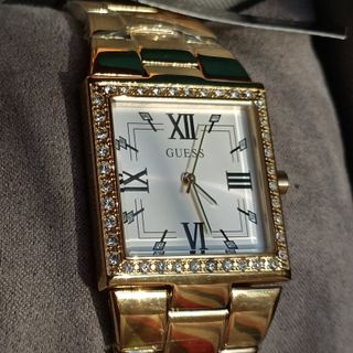 RELOJ GUESS DORADO MUJER ,  NUEVO