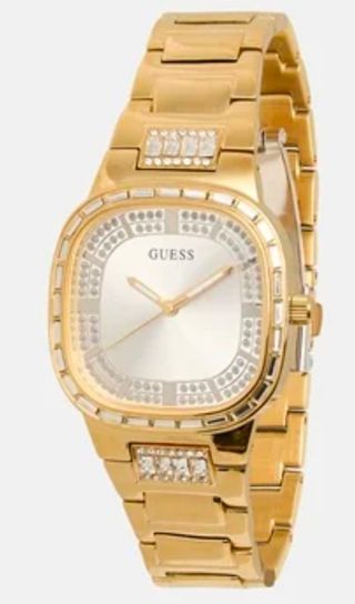 RELOJ GUESS DORADO MUJER ,  NUEVO