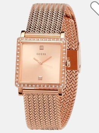 RELOJ GUESS DORADO MUJER ,  NUEVO