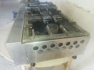 cocina 3 fuegos industrial