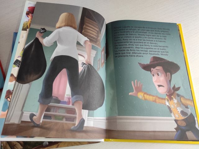 Libros Toy Story 3 y Bolt