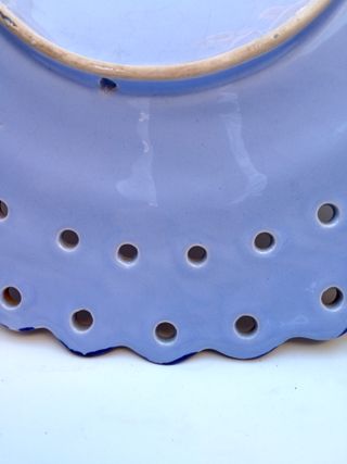 Plato decorativo cerámica Alcobaça