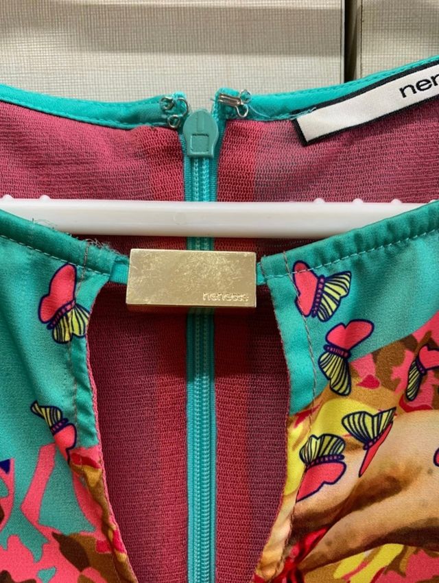 Vestido estampado NENETTE