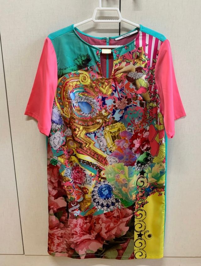 Vestido estampado NENETTE