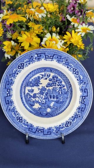 PLATO HONDO "OLD WILLOW" ALFRED MEAKIN.