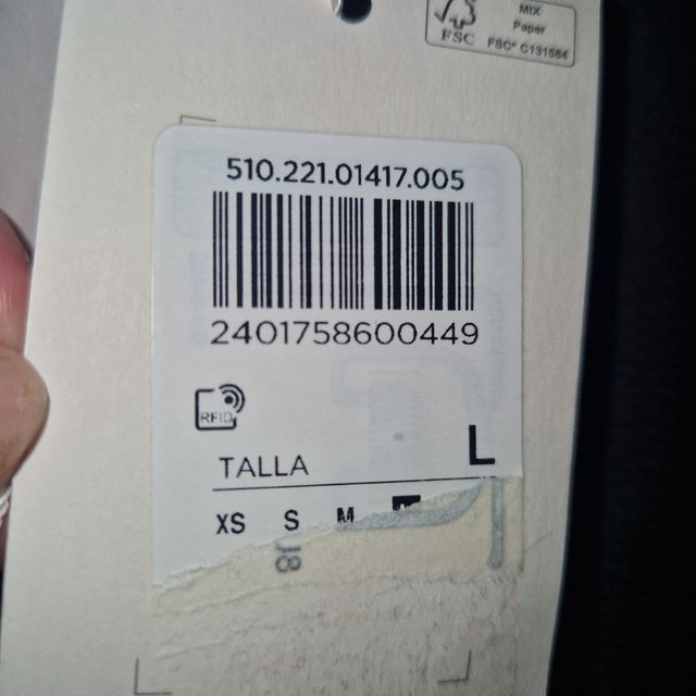 jersey señora sin estrenar