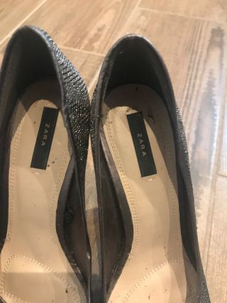 Zapato tacón  Zara