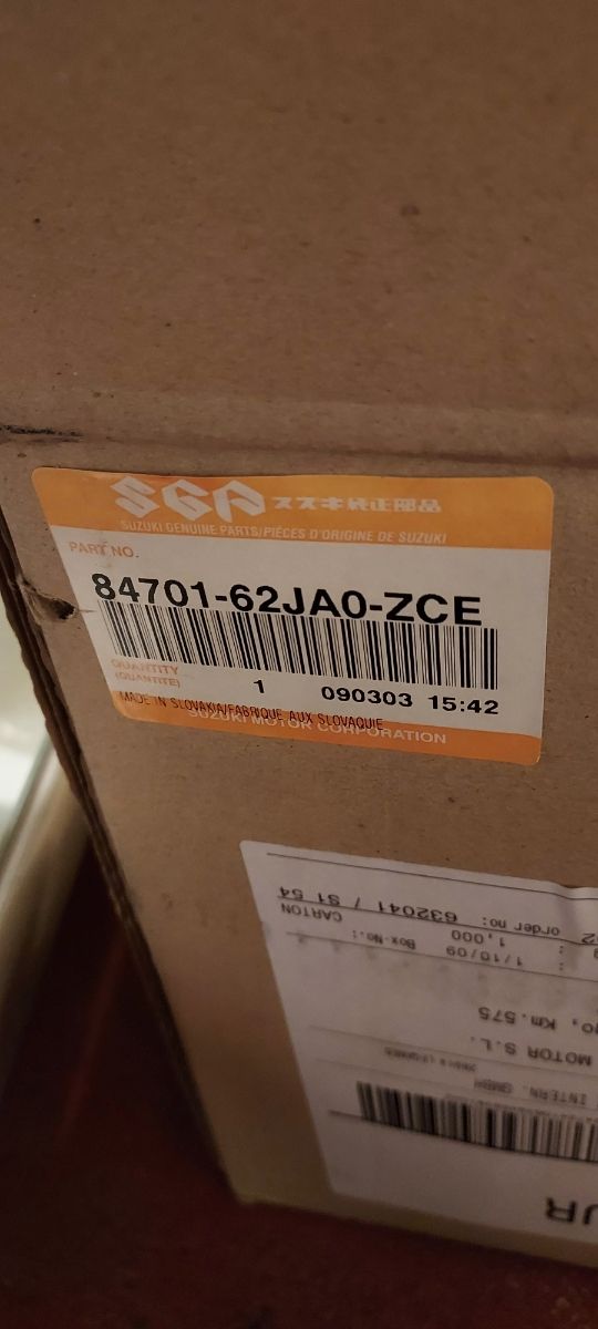 Retrovisor Suzuki Swift 3 NUEVO Y ORIGINAL