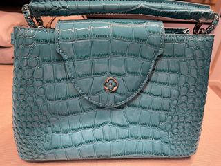 Bolso azul turquesa