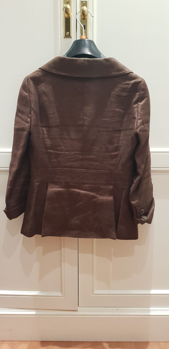 Chaqueta de color marrón