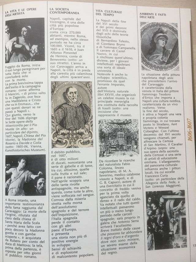 Caravaggio collana: I classici della pittura