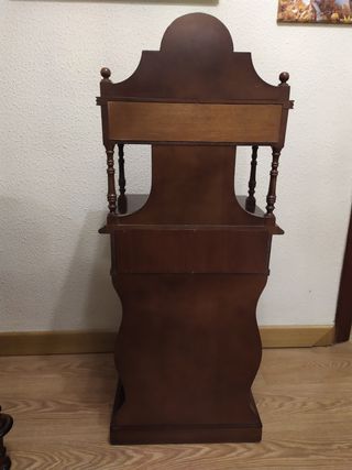 Mueble multifunción madera maciza marquetería