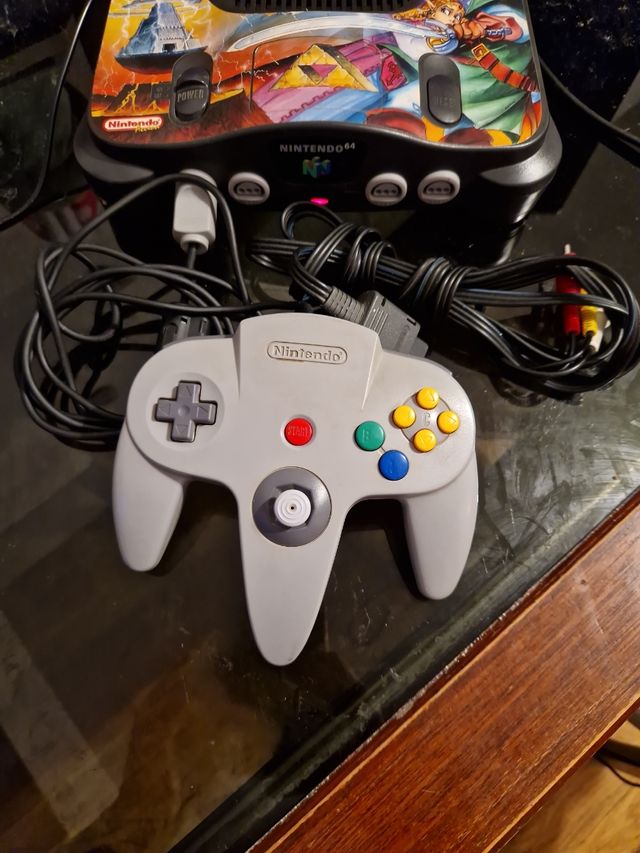 Nintendo 64 edición Zelda ocarina of time + Zelda