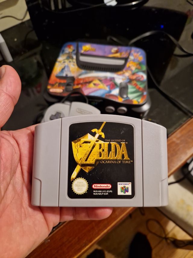 Nintendo 64 edición Zelda ocarina of time + Zelda