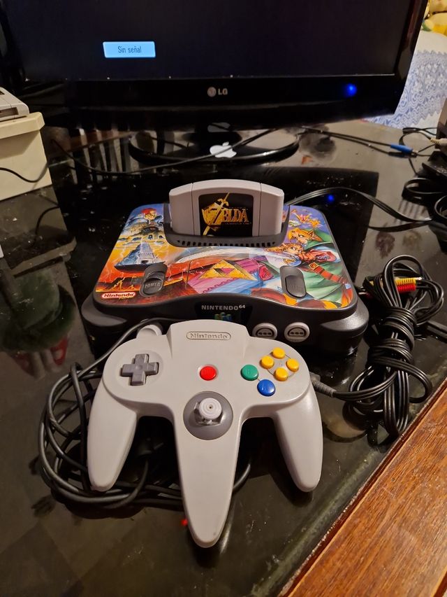 Nintendo 64 edición Zelda ocarina of time + Zelda