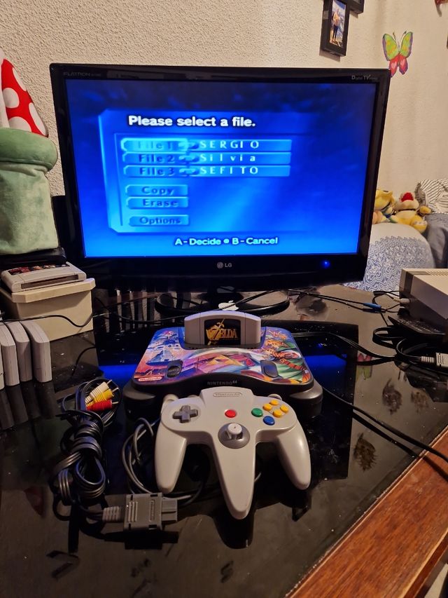 Nintendo 64 edición Zelda ocarina of time + Zelda