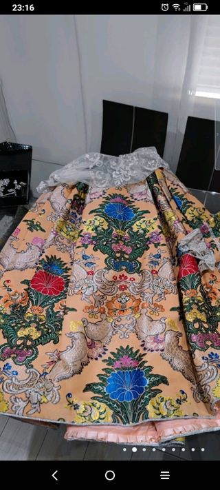 traje fallera  adulta 