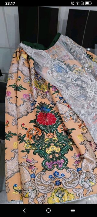 traje fallera  adulta 