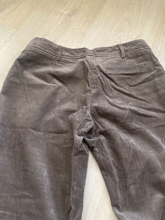 Pantalón de pana marrón , talla 34