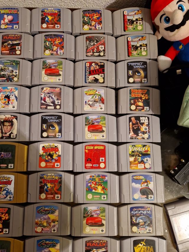 juegos originales Nintendo 64