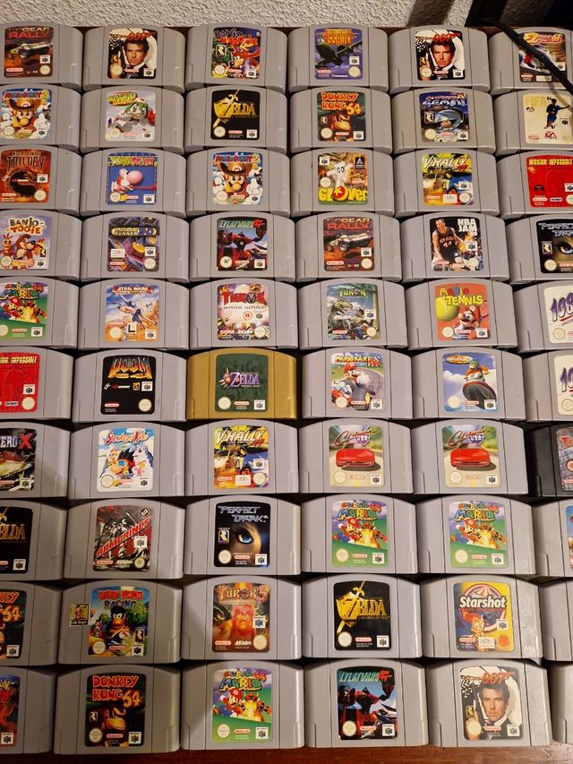juegos originales Nintendo 64