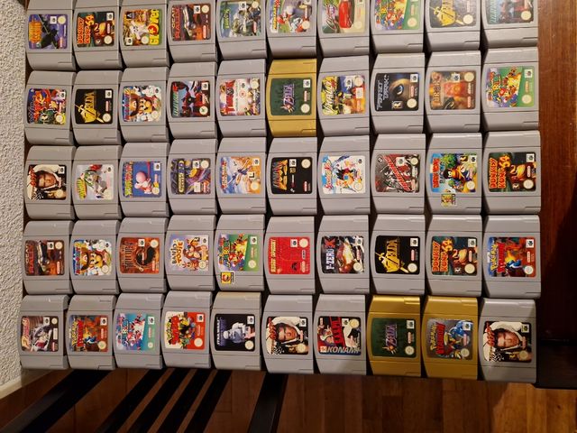 juegos originales Nintendo 64