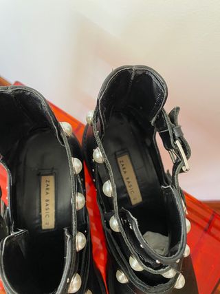 Botines piel Zara