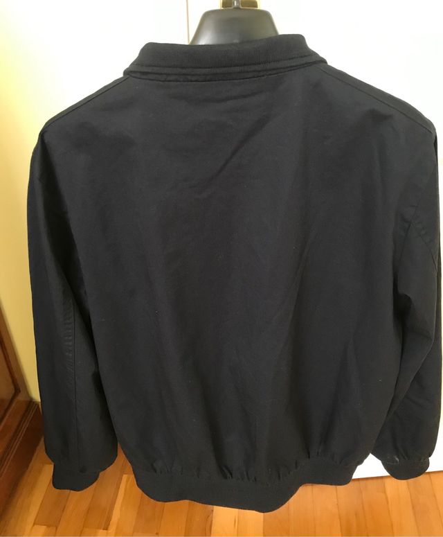 Cazadora hombre azul