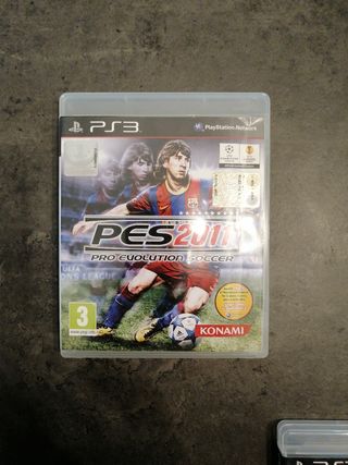 PES e FIFA _LOTTO DI 3 GIOCHI PER PS3