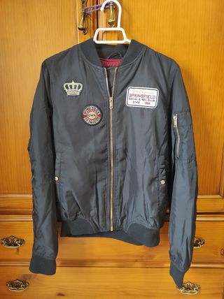 Bomber azul marino Springfield 