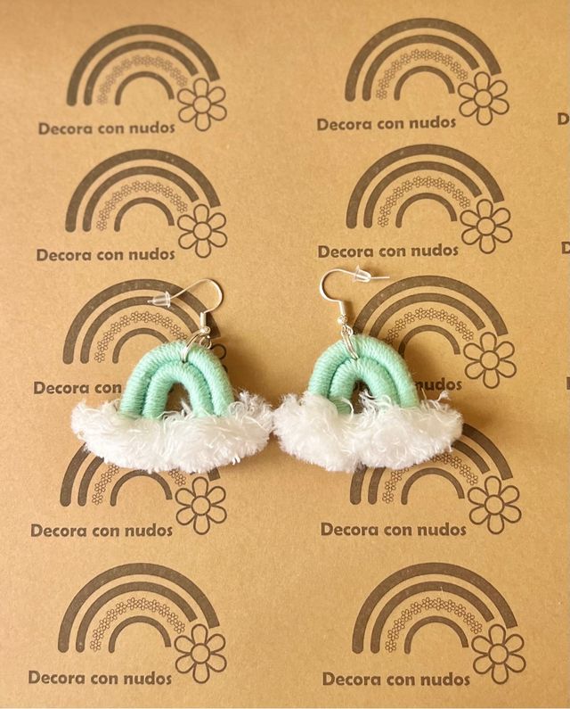 Pendientes macrame