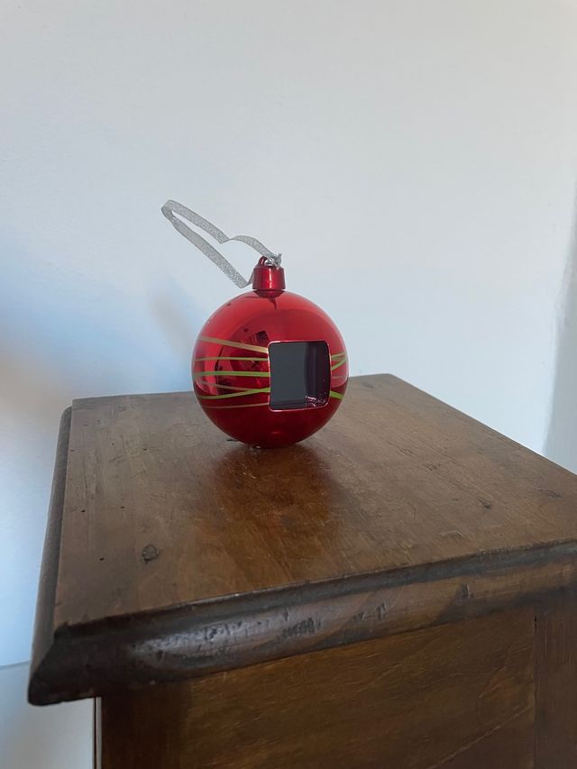 Cornice digitale natalizia da appendere