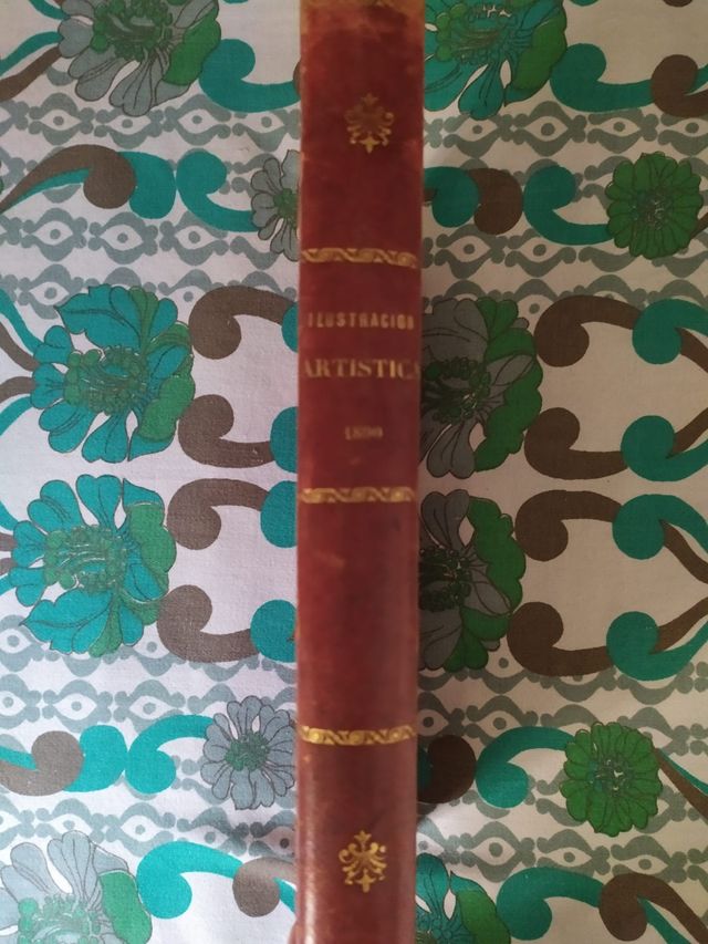 Revistas La Ilustración Artística encuadernadas