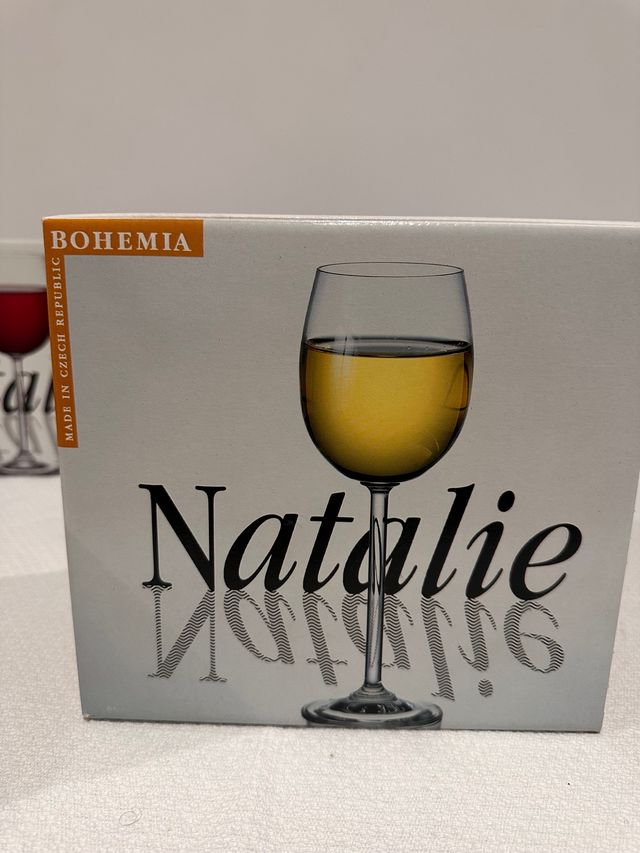 Cristalería Bohemia Natalie COMPLETA 62 piezas