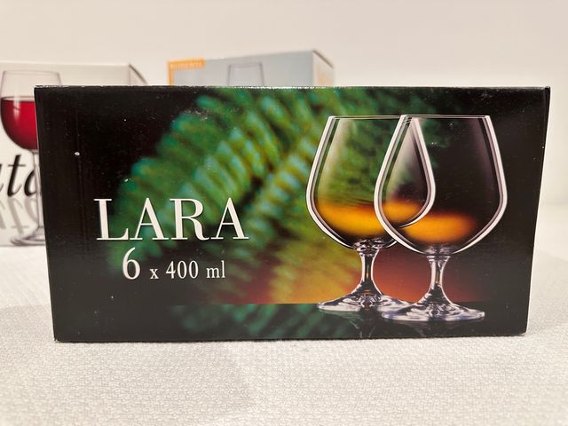 Cristalería Bohemia Natalie COMPLETA 62 piezas