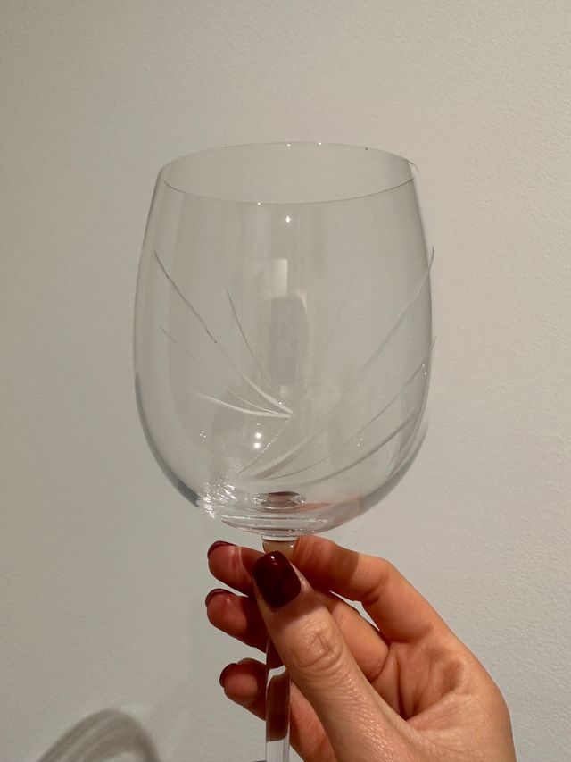 Cristalería Bohemia Natalie COMPLETA 62 piezas